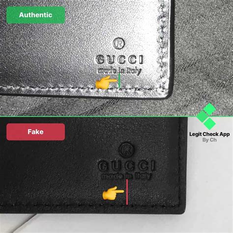 how to tell fake gucci wallet|how to spot a gucci wallet.